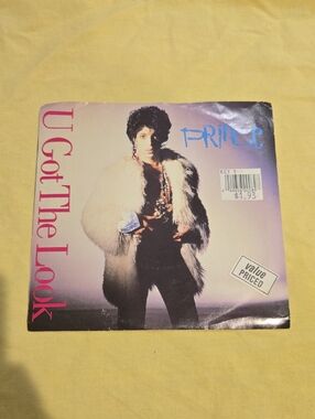 Vintage Prince U Got The Look 45 Vinyl